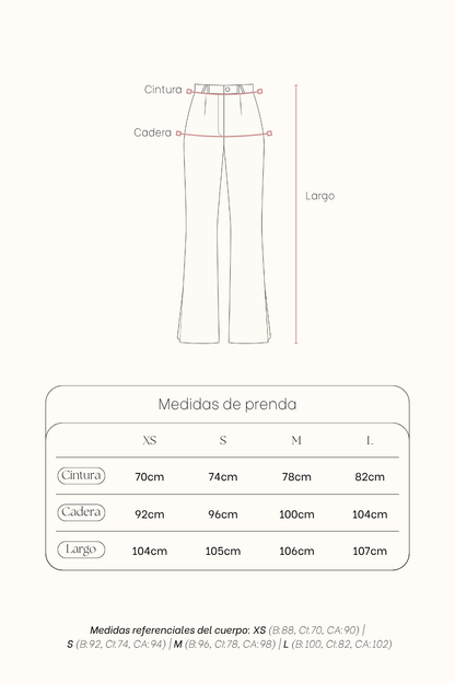 Pantalon Renacer Acero