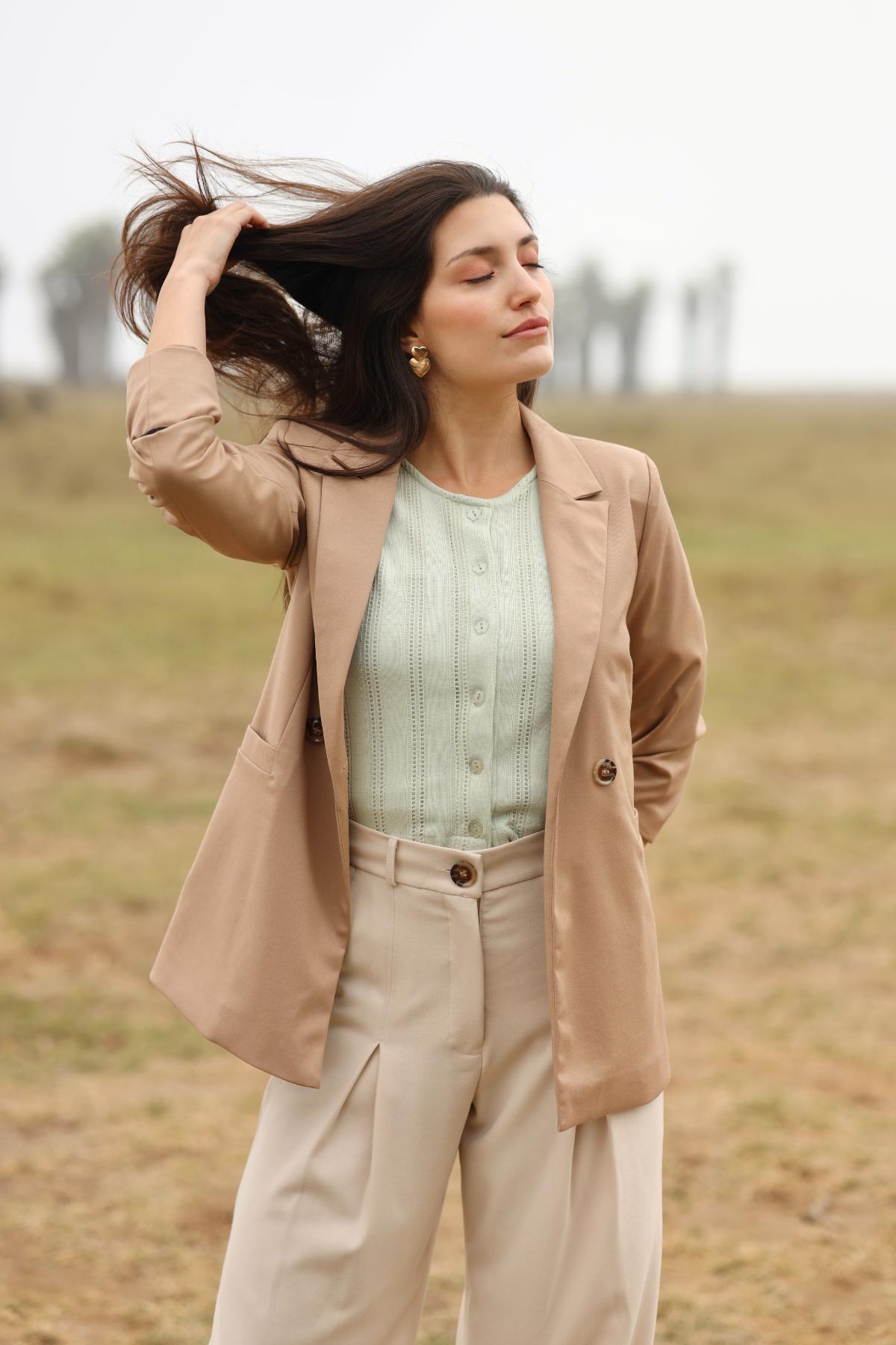 Blazer Zahara Camel