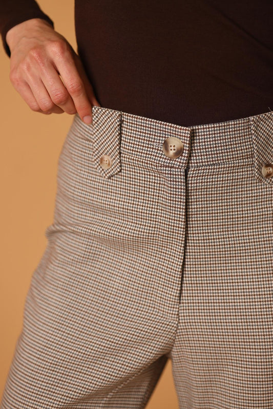 Pantalon Charles Cuadros_Gris