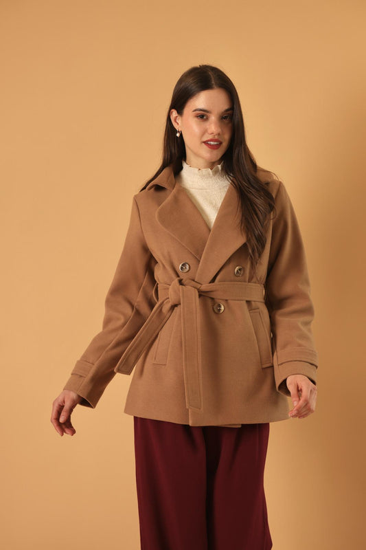 Abrigo Juliette Camel