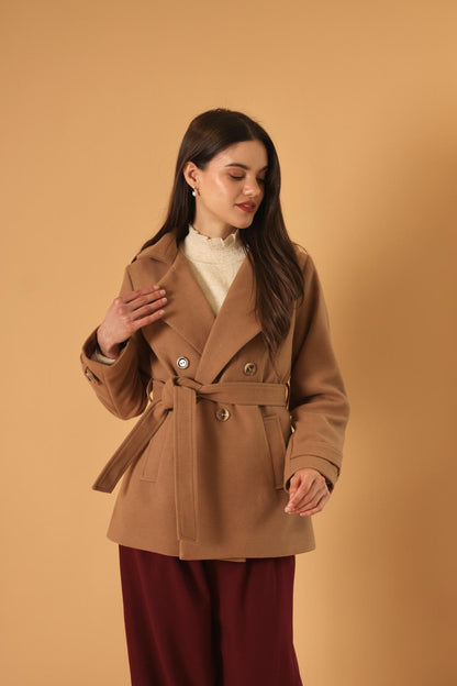 Abrigo Juliette Camel
