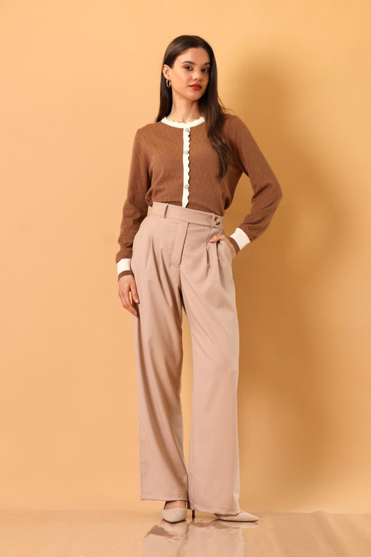 Pantalon Leo Beige