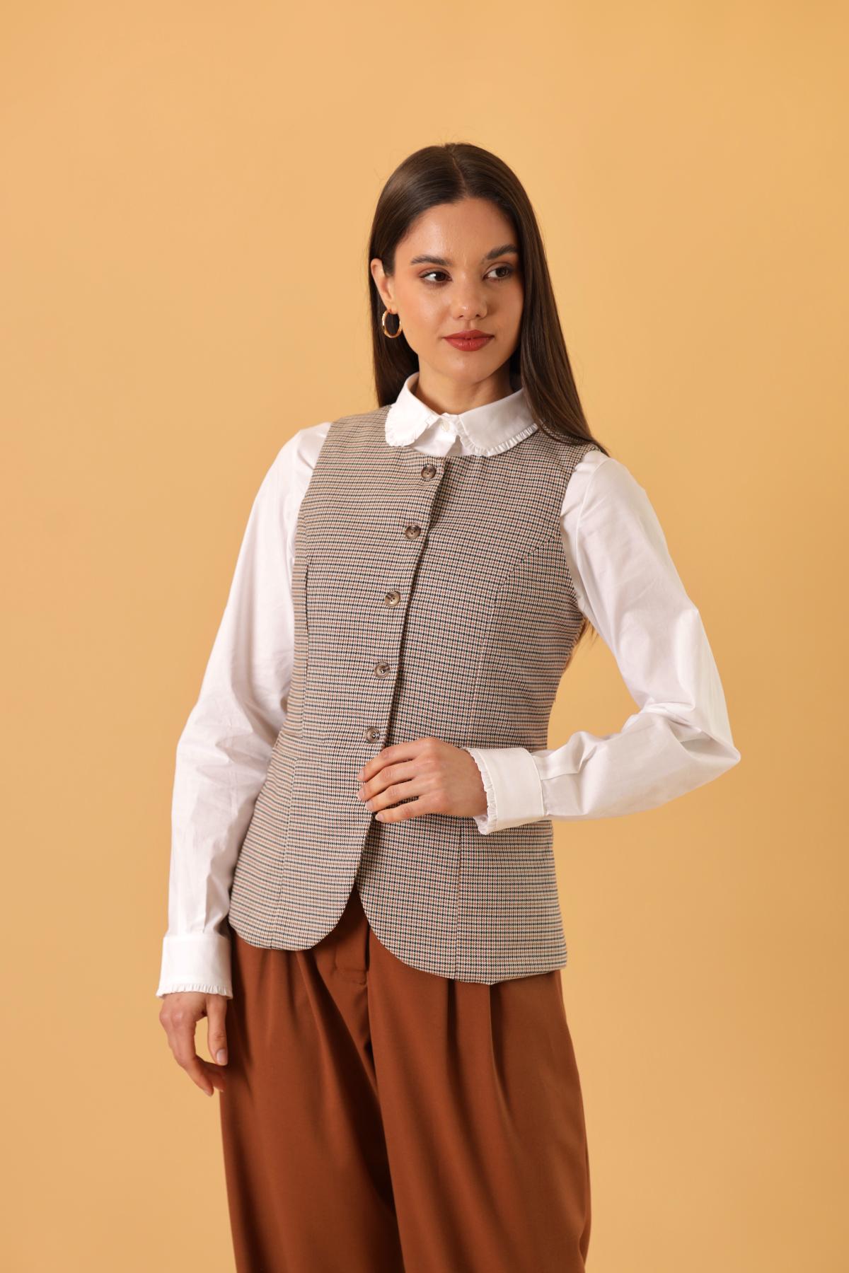 Chaleco Circe Cuadros