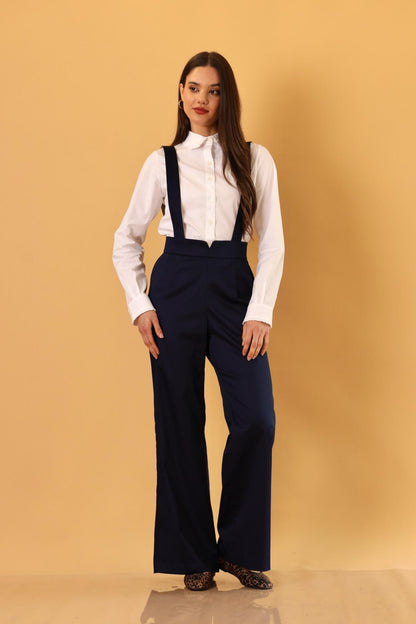 Pantalon Malabar Azul