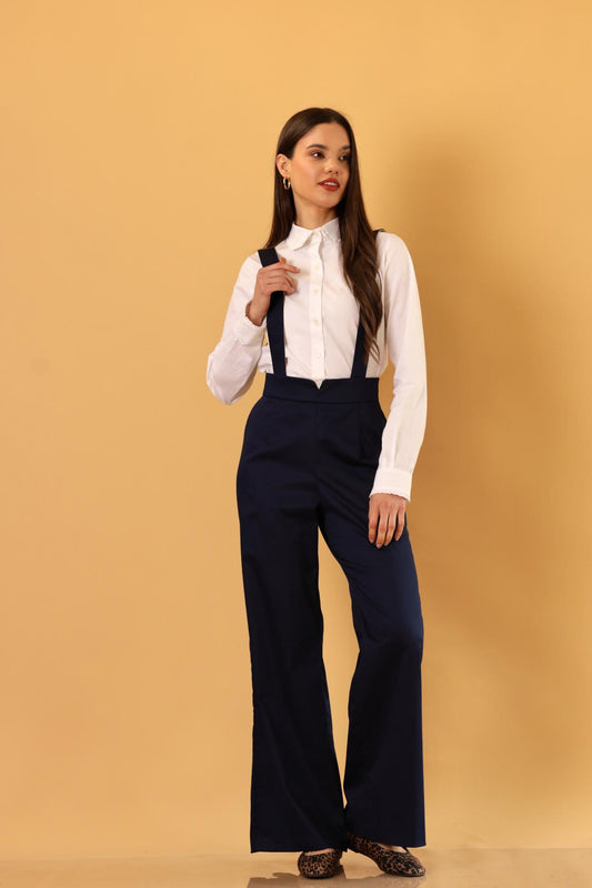 Pantalon Malabar Azul