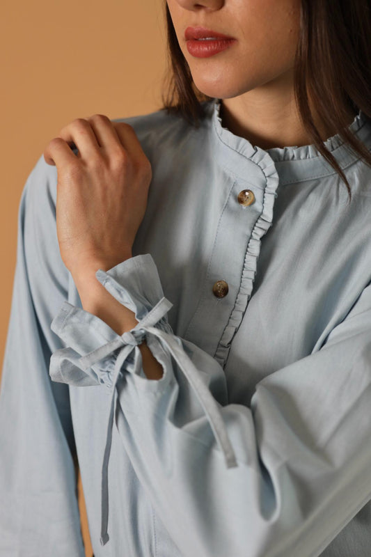 Blusa Estrella Celeste