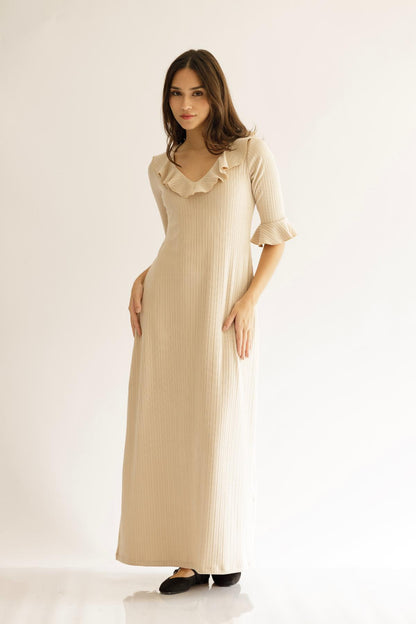 Vestido Elena Crema