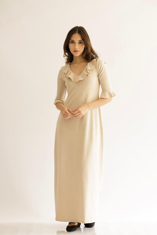 Vestido Elena Crema