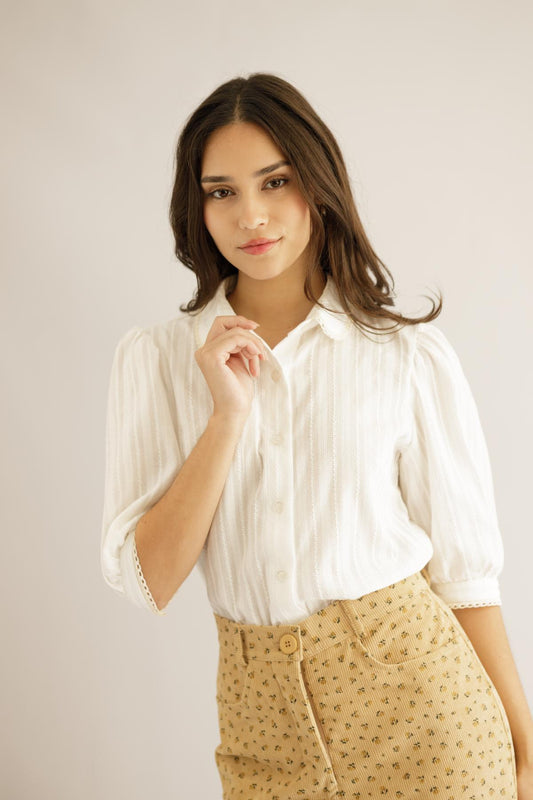 Blusa Anita perla