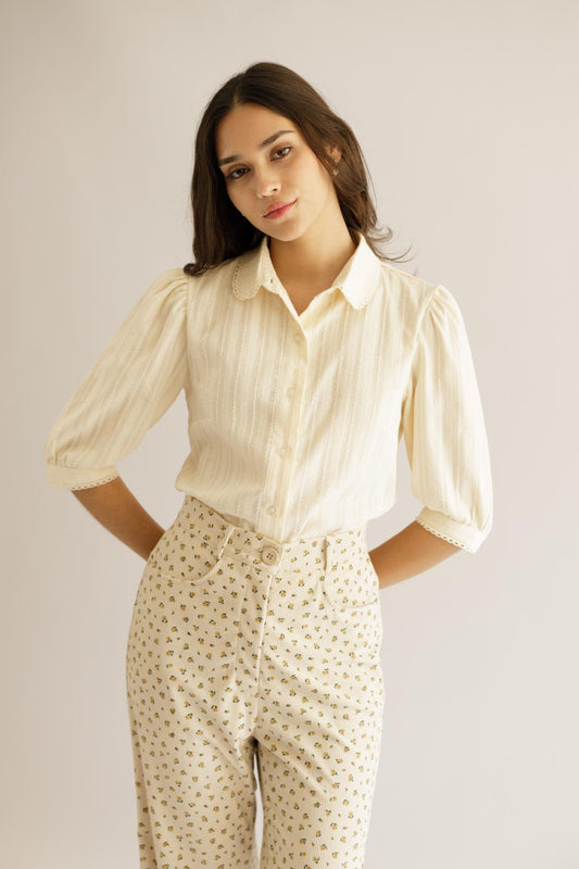 Blusa Anita Vainilla