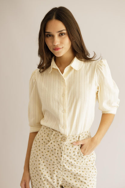Blusa Anita Vainilla