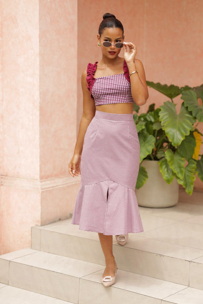 Falda Karol Vichy_vino