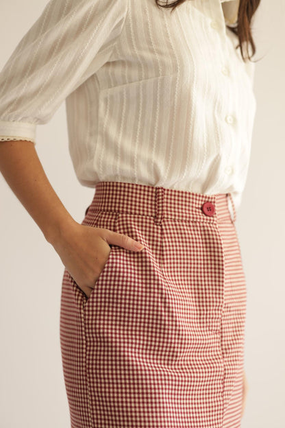 Falda Lucia Vichy_Vino