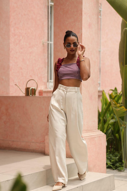 Pantalón Lois Hueso