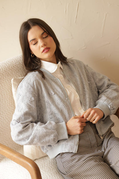 Chaqueta Clara Celeste