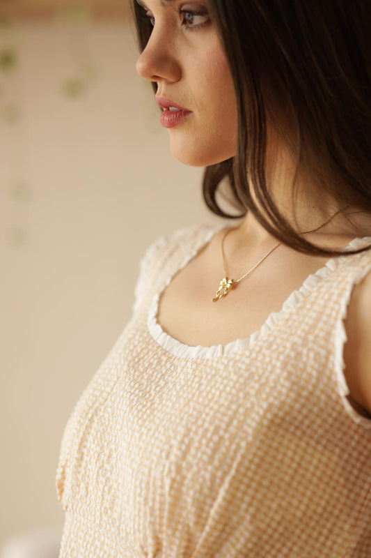 Vestido Cielo Vichy_Amarillo