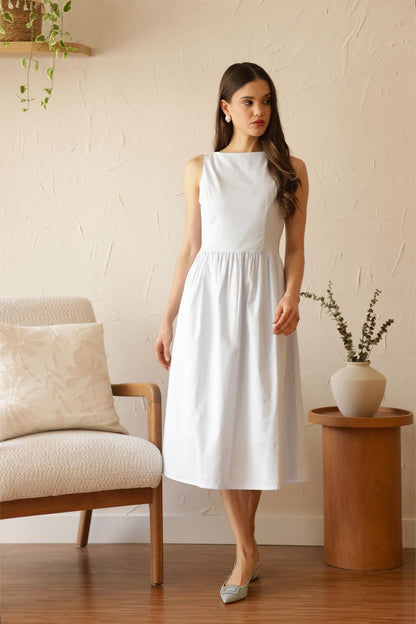 Vestido Sunrise Rayas_Celeste