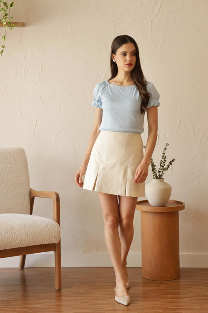 Falda Aria Crema