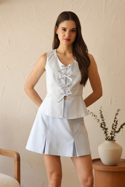 Blusa Brisa Rayas_Celeste