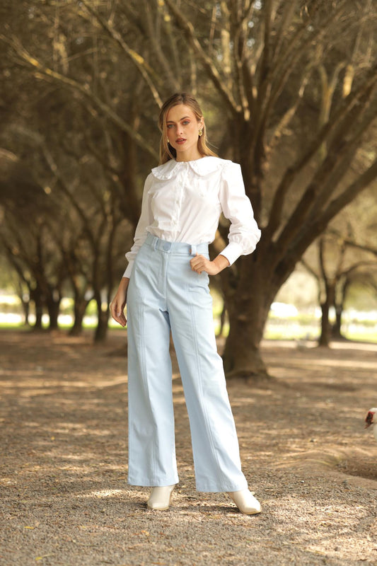 Pantalon Paloma Celeste