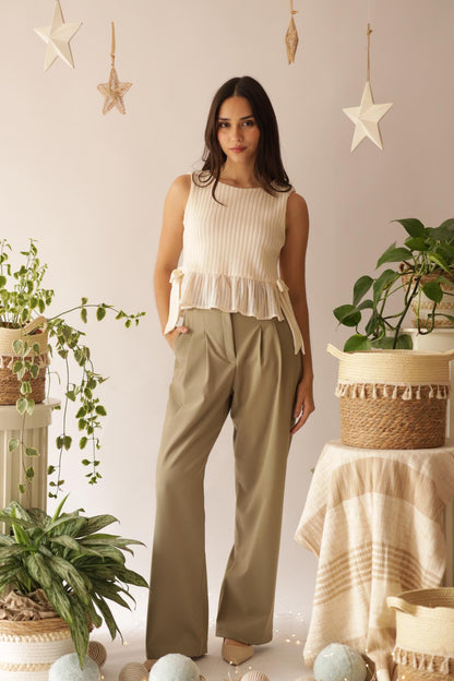 Pantalon Lois verde