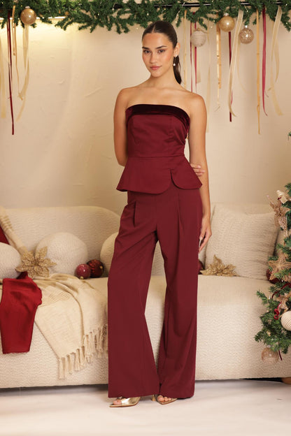 Pantalon Hope Burgundy