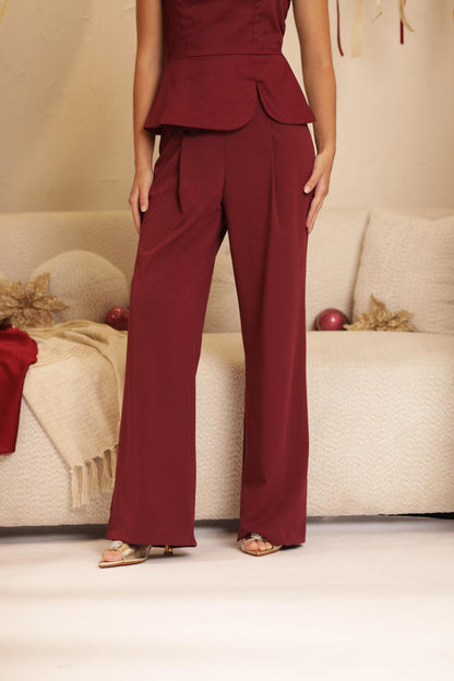 Pantalon Hope Burgundy