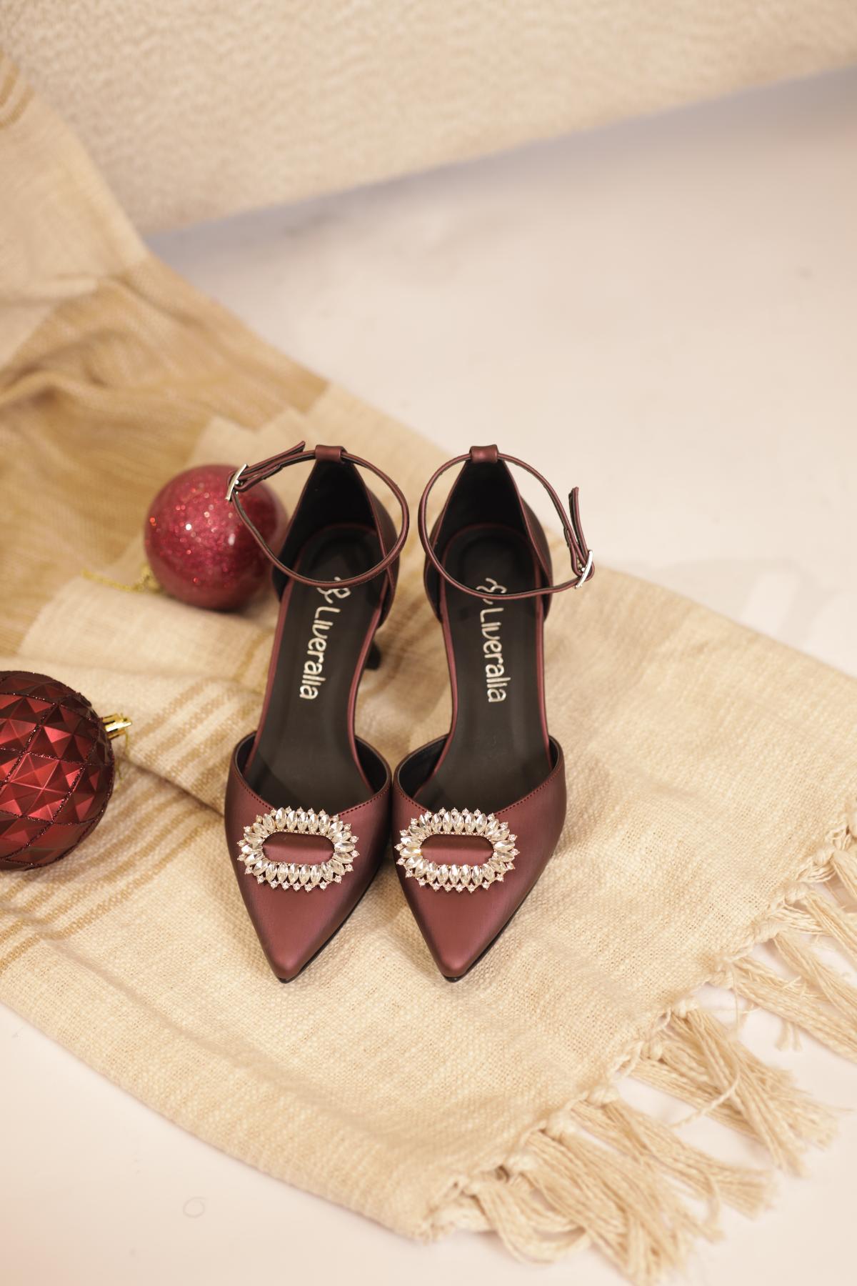 Heel Ruby Burgundy