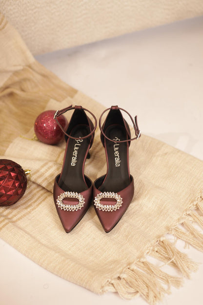 Heel Ruby Burgundy