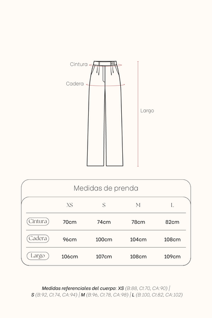 Pantalon Leo Beige
