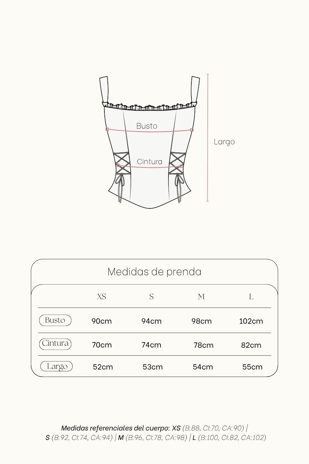 Corset Adele Denim