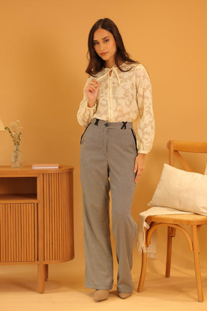 Pantalon Hazel Cuadros_Azul