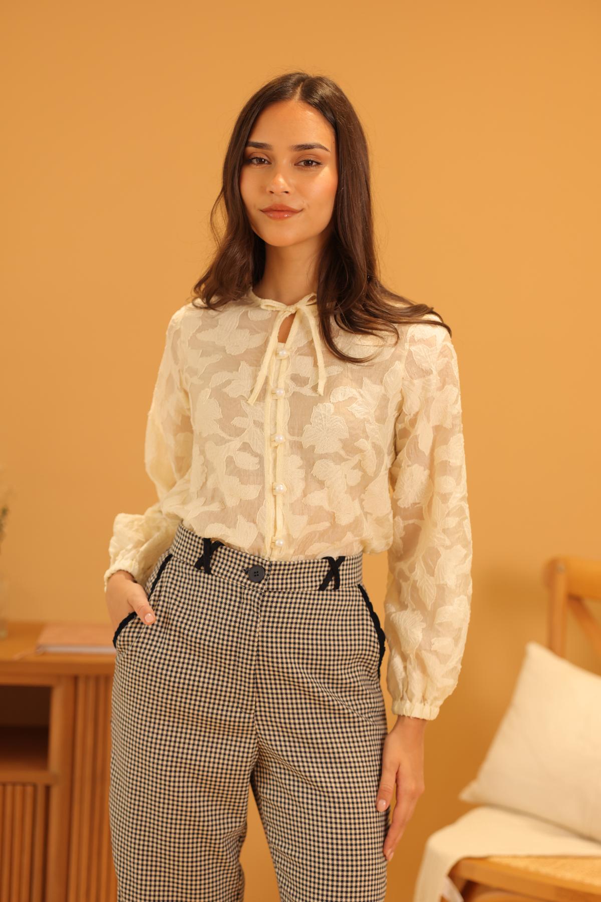 Blusa Promise Crema
