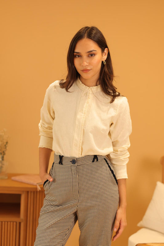 Blusa Poema Crema