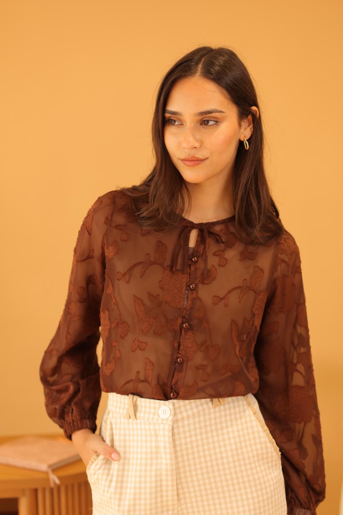 Blusa Promise Café