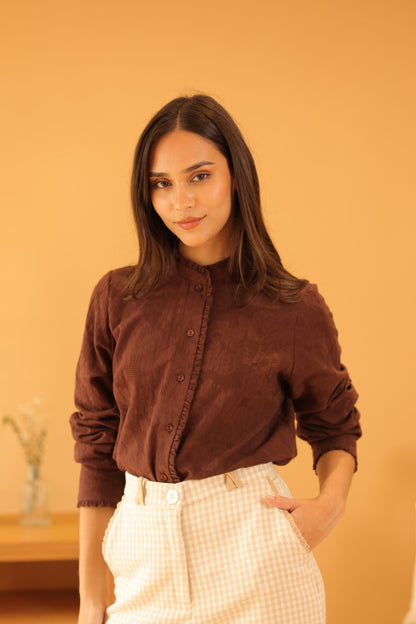 Blusa Poema Café