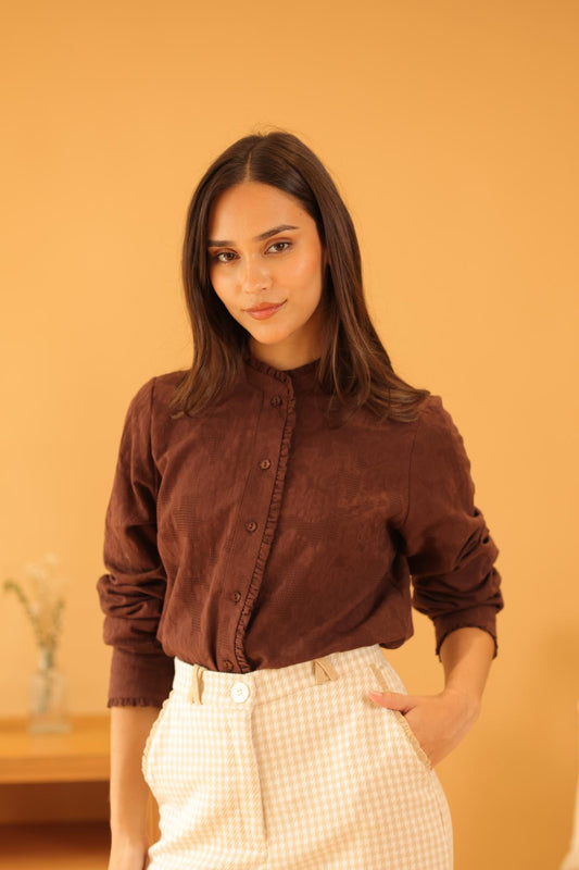Blusa Poema Café