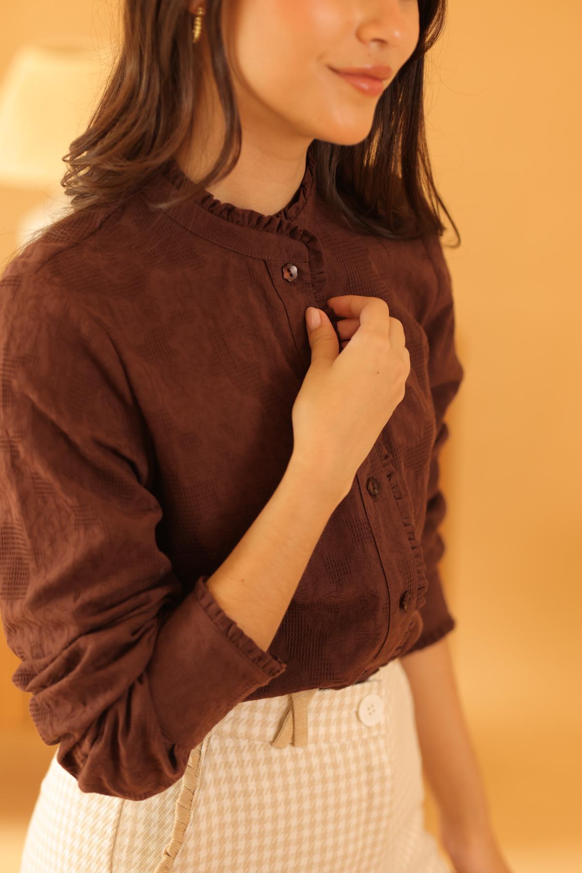 Blusa Poema Café