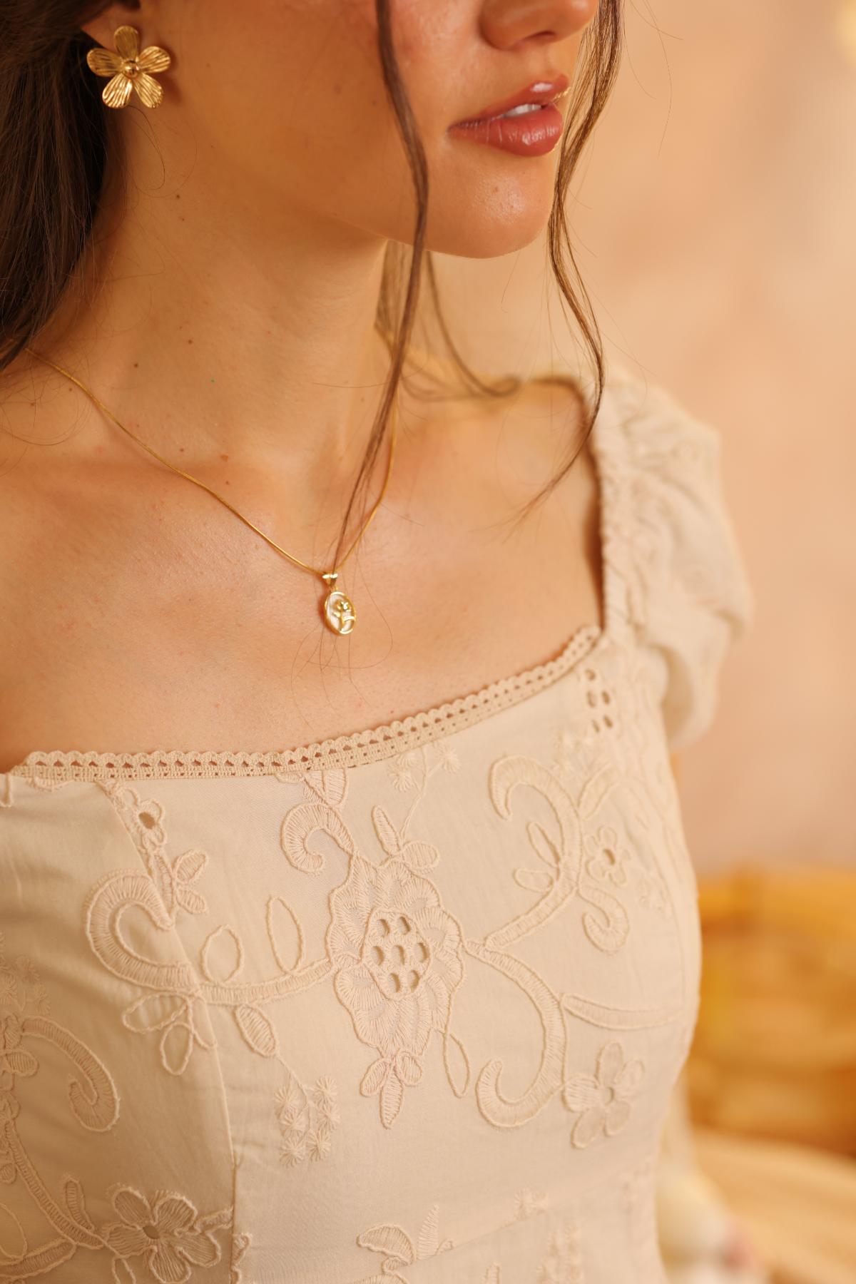 Vestido Jazmin Crema