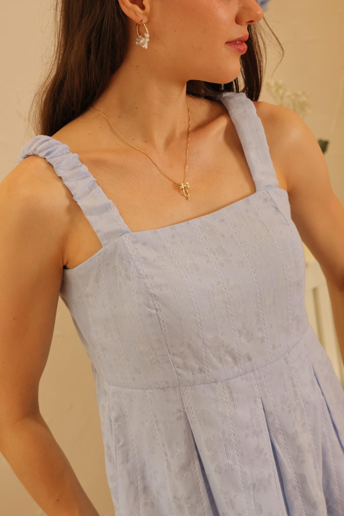 Vestido Paloma Celeste