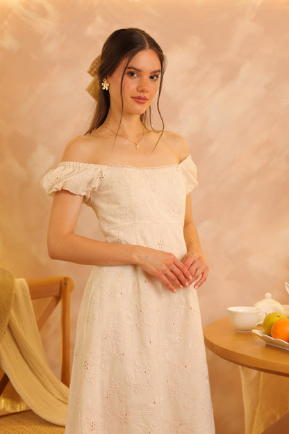 Vestido Jazmin Crema