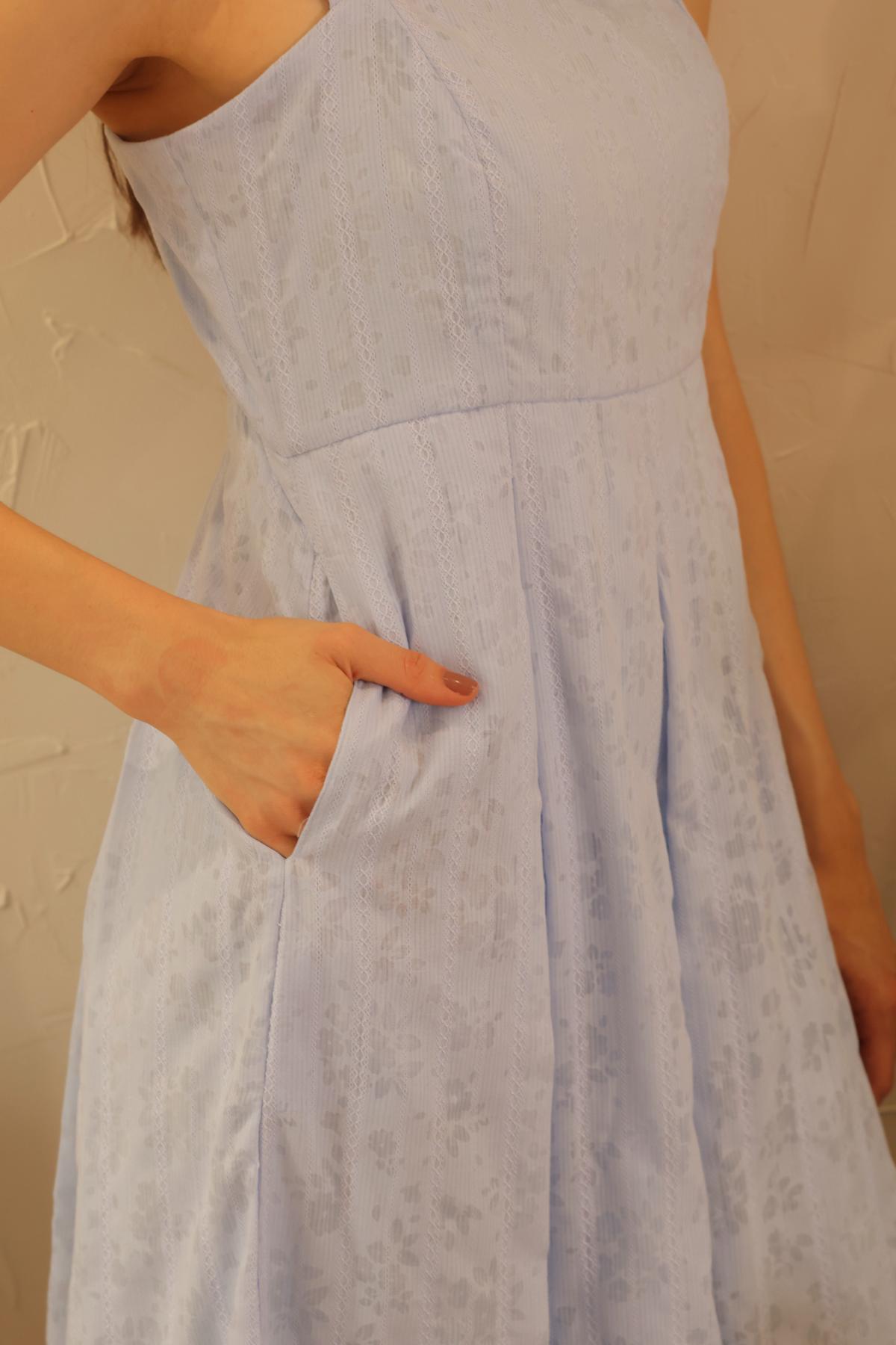 Vestido Paloma Celeste