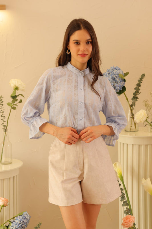 Blusa Margarita Celeste