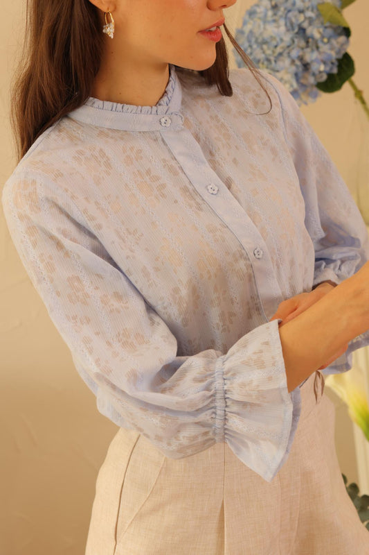 Blusa Margarita Celeste