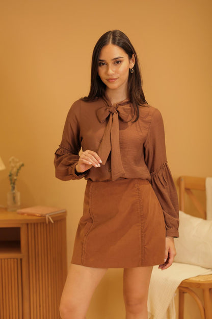 Blusa Paz Cafe