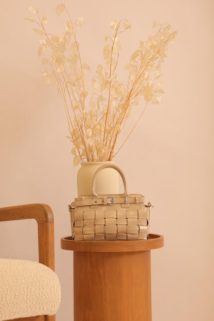 Cartera Luna Beige