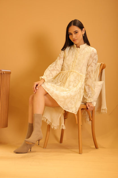 Vestido Gracia Crema