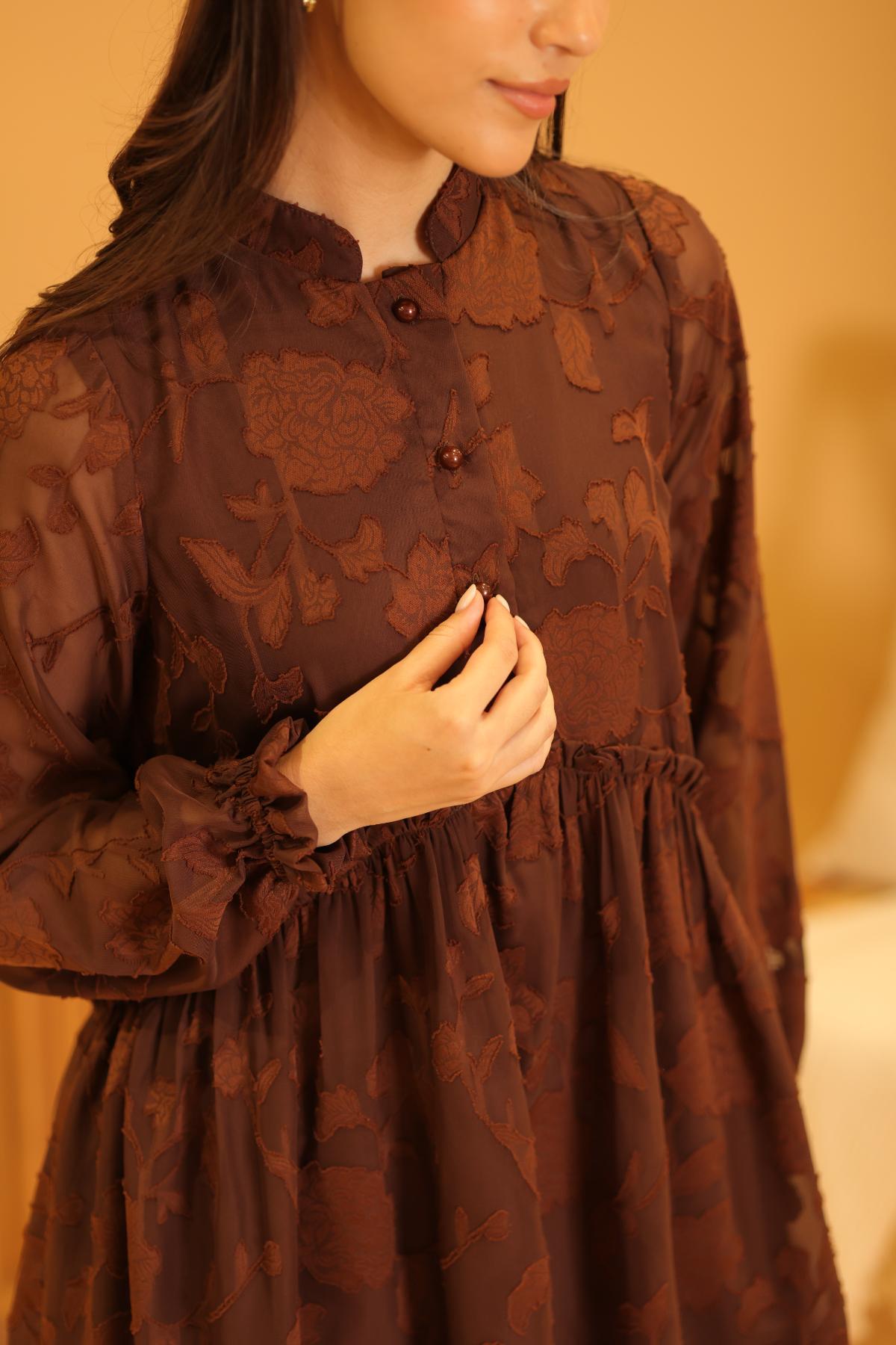 Vestido Gracia Cafe