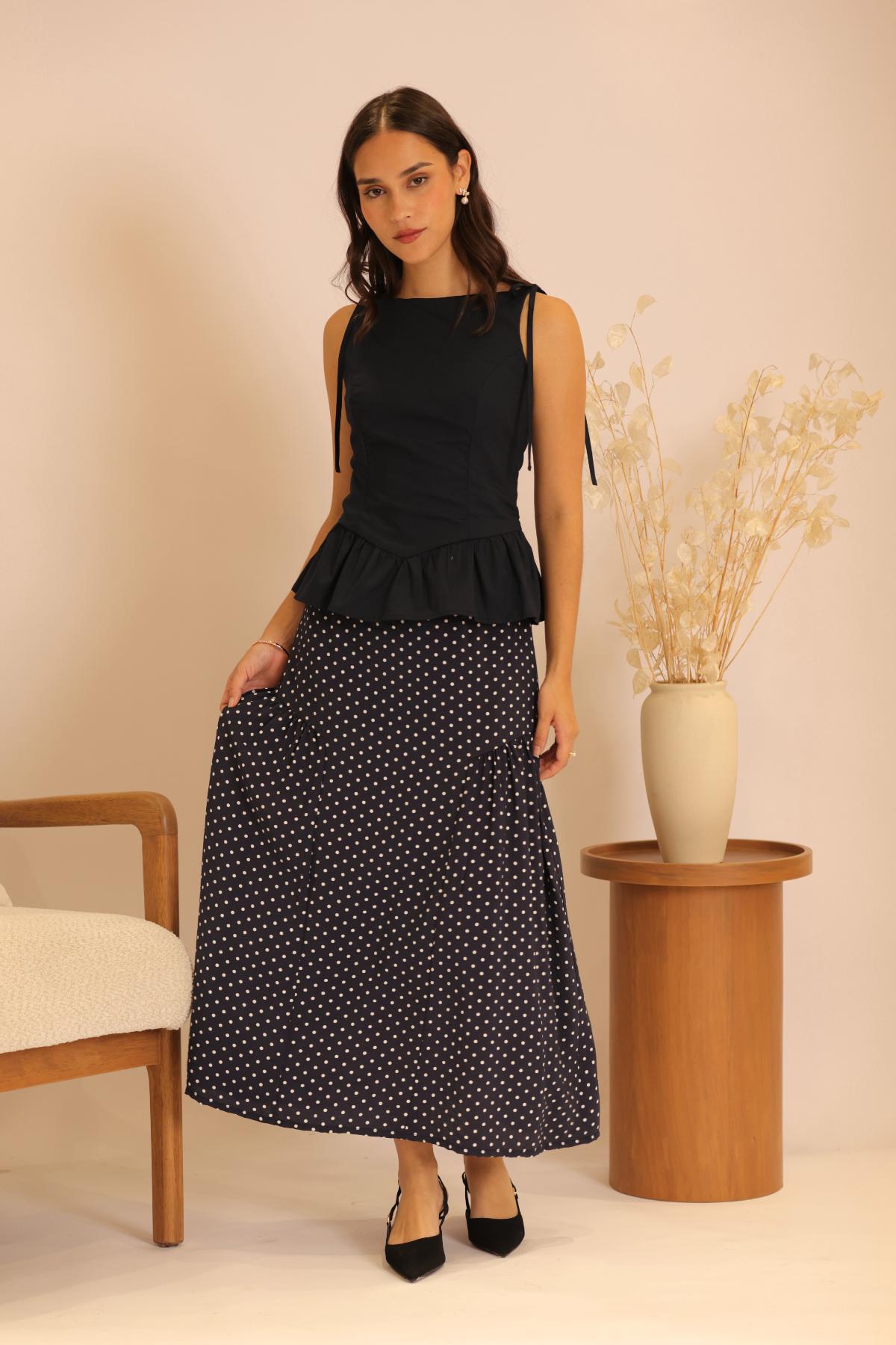 Falda Tempo Print_azul