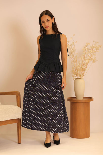 Falda Tempo Print_azul